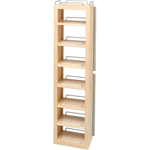 Rev-A-Shelf 4Wsp18-57 Wood Classics 12"W Base Cabinet Swing Out Pantry Cabinet Organizer -