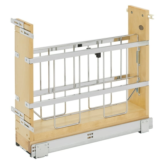 Rev-A-Shelf 5" Cabinet Pullout Tray Organizer w/ Soft-Close, 447-BCSC-5C