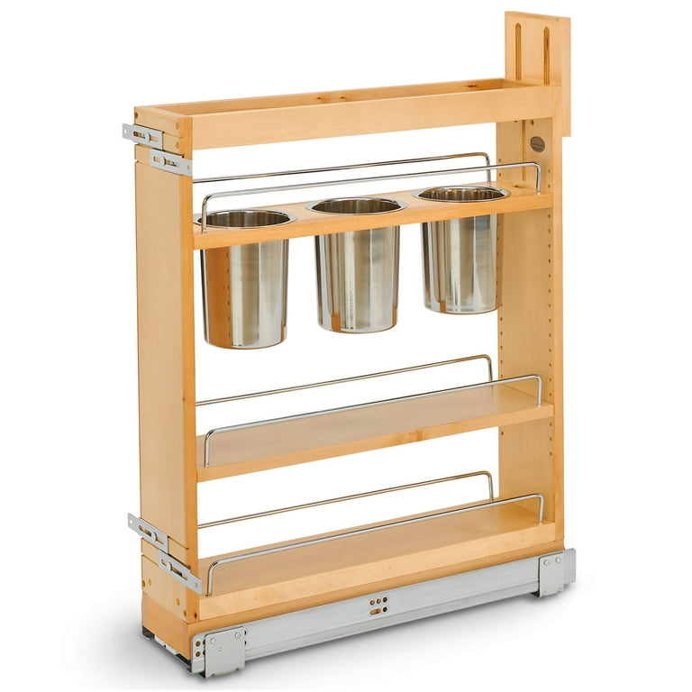 Spice Rack Pull Out Lower Cabinet: Maximize Your Kitchen Space