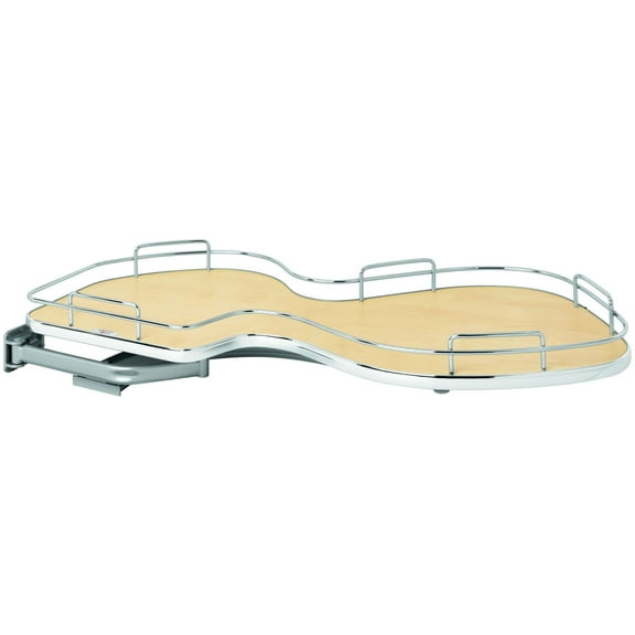 Rev-A-Shelf 5371-18-L Contemporary 37-5/8"W Pull Out Pivot Cloud Lazy Susan Style Blind