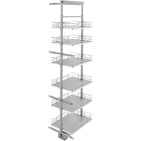 Rev-A-Shelf Soft-Close Chrome Pull Out Pantry