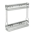 thumbnail image 1 of Rev-A-Shelf 548-06CR-1 2 Tier Side Mount Pull Out Steel Wire Organizer, 1 of 13