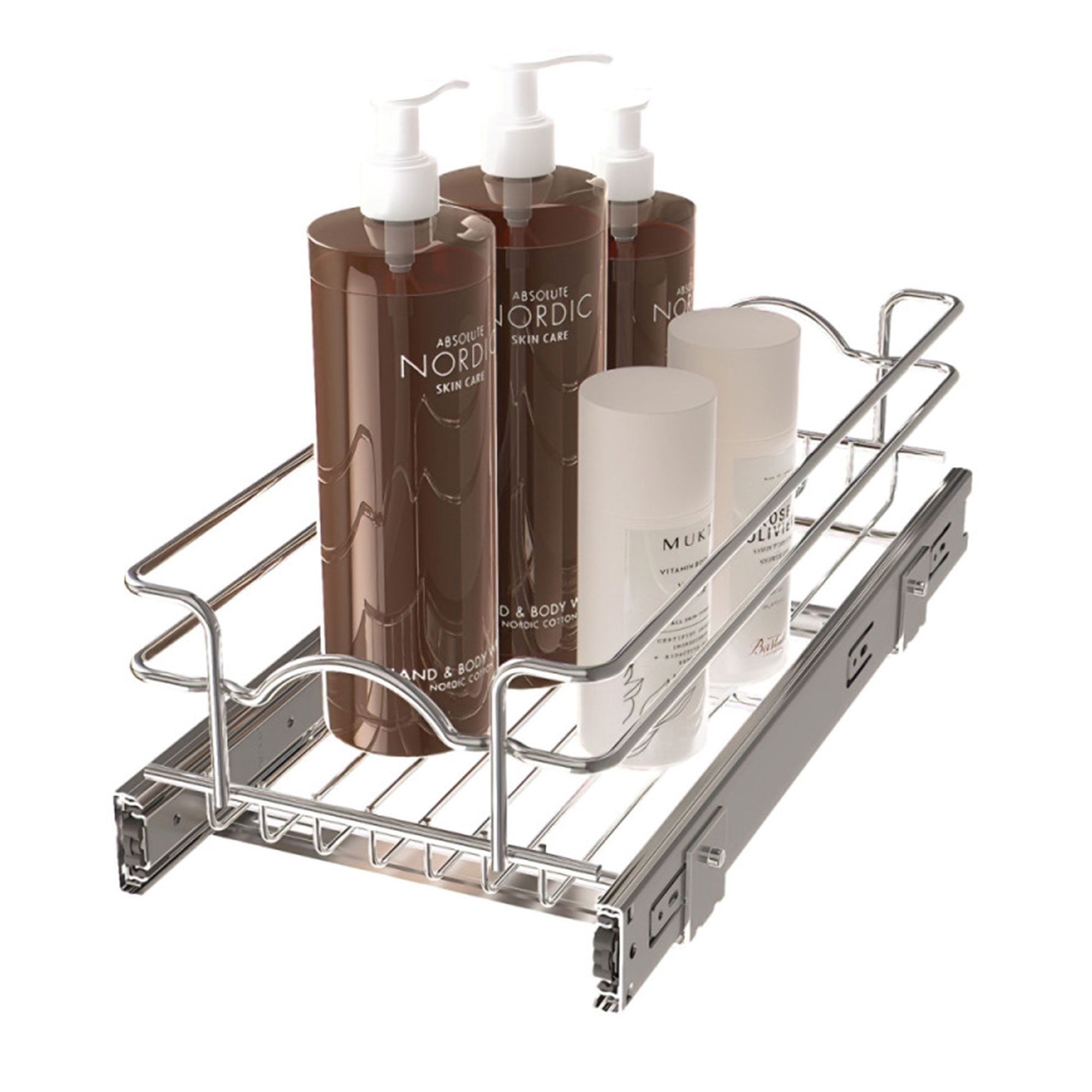 Rev-A-Shelf Kitchen Cabinet Pull Out Shelf Organizer, 18 x 20 In,  5WB1-1820CR-1, 18 x 20 - Fry's Food Stores