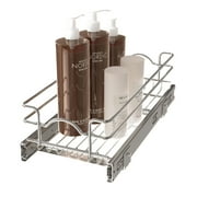 Rev-A-Shelf 5WB1-0918CR-1 8.5"x18" Pull Out Wire Basket Cabinet Organizer