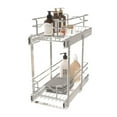 thumbnail image 1 of Rev-A-Shelf 5WB2-0918CR-1 9x18in 2-Tier Wire Pullout Cabinet Drawer Basket, 1 of 13