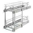 thumbnail image 1 of Rev-A-Shelf 5WB2-0922CR-1 9 x 22 In 2-Tier Wire Pullout Cabinet Drawer Basket, 1 of 13