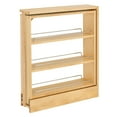 thumbnail image 1 of Rev-A-Shelf 6" Pullout Shelf Organizer Rack for Cabinet Base Insert, 438-BC-6C, 1 of 10