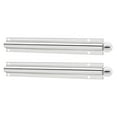 thumbnail image 1 of Rev-A-Shelf 6" Metal Closet Valet Clothes Rod, Chrome CVL-12-CR (2 Pack), 1 of 8
