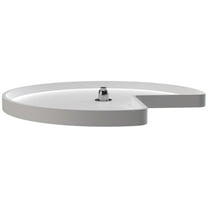 Rev-A-Shelf 6421-32-52 Classic 1 Shelf 32" Kidney Shaped Lazy Susan - White