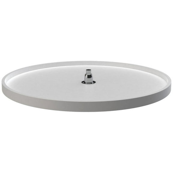 Rev-A-Shelf 6621-32-52 Classic 1 Shelf 32" Full Circle Lazy Susan - White