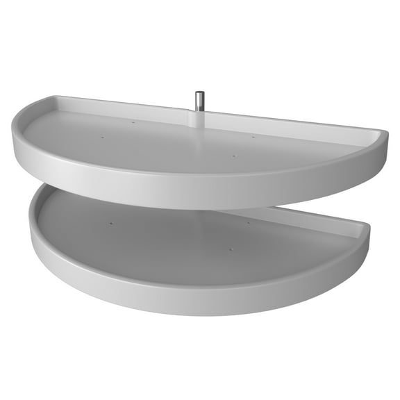 Rev-A-Shelf 6842-39-11-570 39" Half Moon 2 Tier Blind Cabinet Lazy Susan