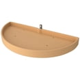 thumbnail image 1 of Rev-A-Shelf 6881-33-52 Classic 1 Shelf 33" Half Moon Pivot And Slide Lazy Susan For Blind, 1 of 7
