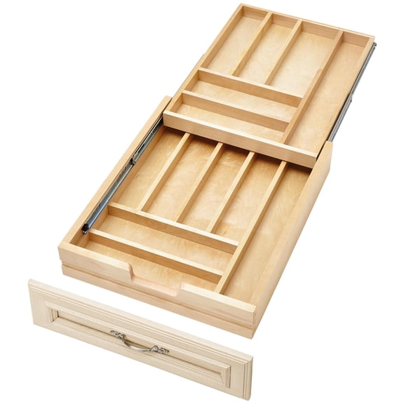 Rev-A-Shelf 4WTCD-21H-1 Wood Classics 17-1/2" Pull Out Base Cabinet Two-Tier Replacement