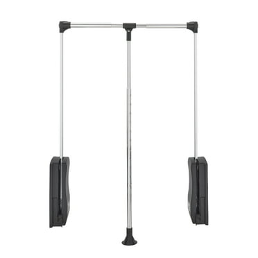 Rev-A-Shelf CPDR-1826 26 Inch Adjustable Pull Down Closet Rod, Chrome