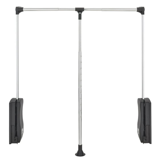 Rev-A-Shelf CPDR-2635 26 to 35 In Adjustable Pull Down Closet Rod, Chrome