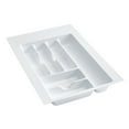 thumbnail image 1 of Rev-A-Shelf CT-2W-52 Trim-to-Fit Plastic 6 Compartment Cutlery Tray Insert Organizer, White, 1 of 5