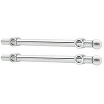 Rev-A-Shelf CVR-12-CR 12" Extendable Designer Closet Valet Rod, Chrome (2 Pack)
