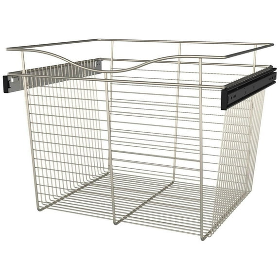 Rev-A-Shelf Cb-242018-1 Classic Closet 24"W X 20"D X 18"H Sliding Pull Out Closet Basket