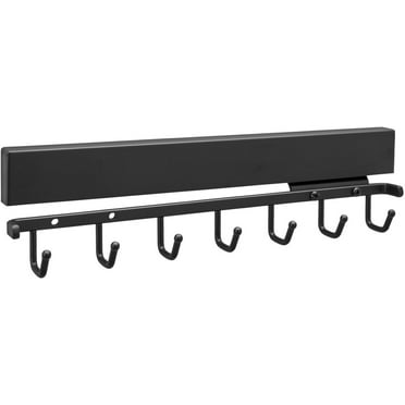Rev-A-Shelf Cbrsl-14-1 Sidelines Classic Closet 13-3/4" Deluxe Slide Out Belt Rack - Black