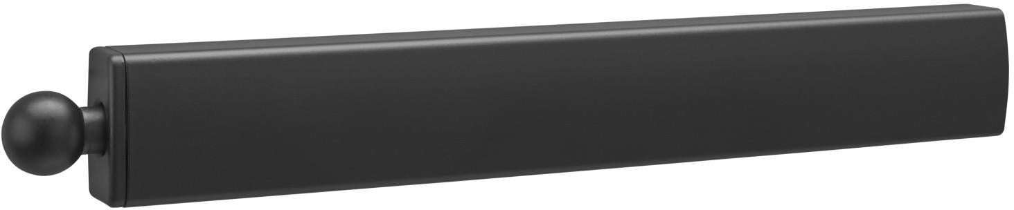 Matte Black Telescoping Closet Hanging Valet Rod