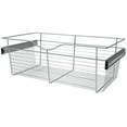 thumbnail image 1 of Rev-A-Shelf CB-301611CR-1 Classic Closet 30"W X 16"D X 11"H Sliding Pull Out Closet Basket, 1 of 7