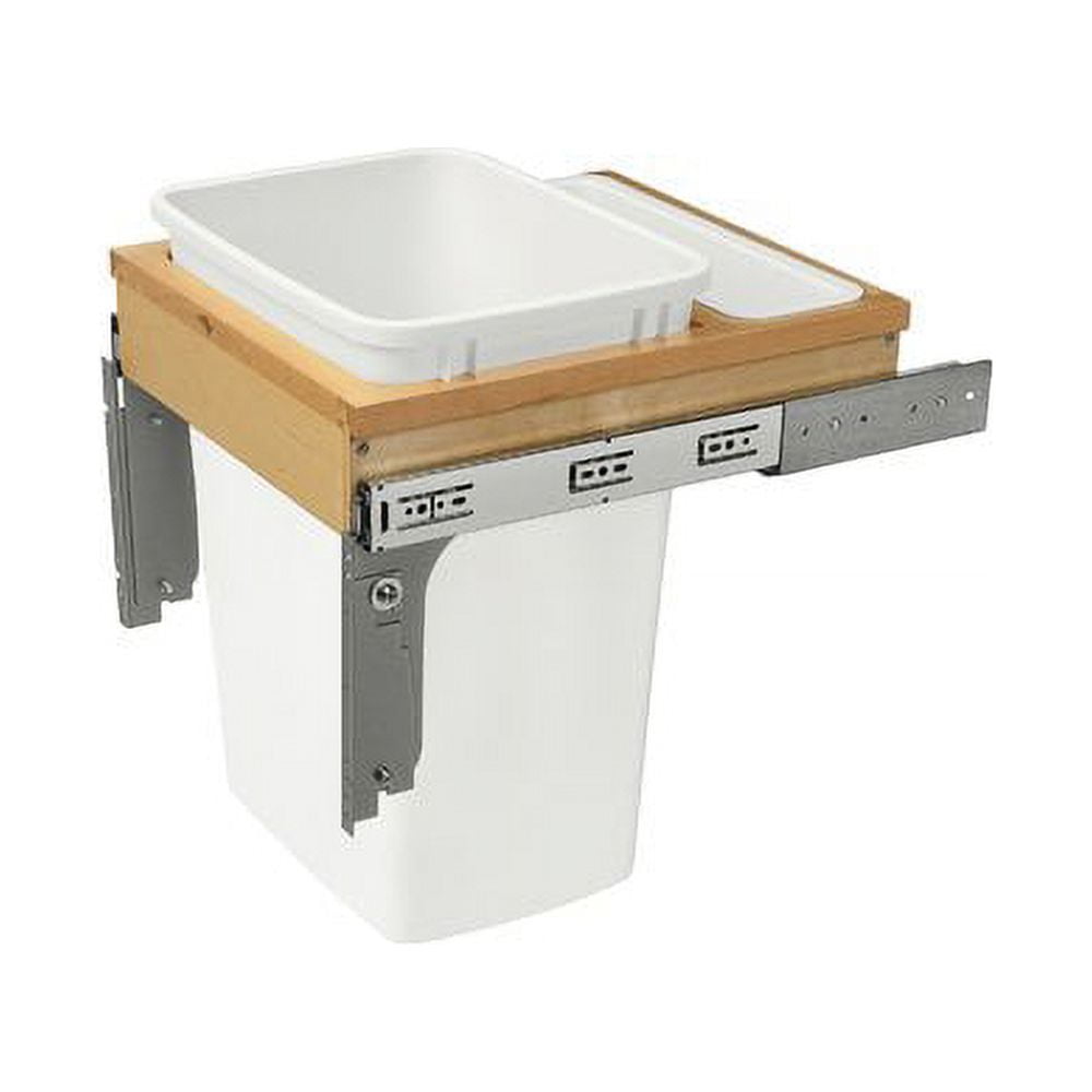 RevAShelf Desk Mount 8.75 Gallon Pull Out Trash Can