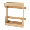 thumbnail image 1 of Rev-A-Shelf Door Mount 2-Shelf Storage Organizer, 21 Inch Cabinet, Maple, 1 of 6