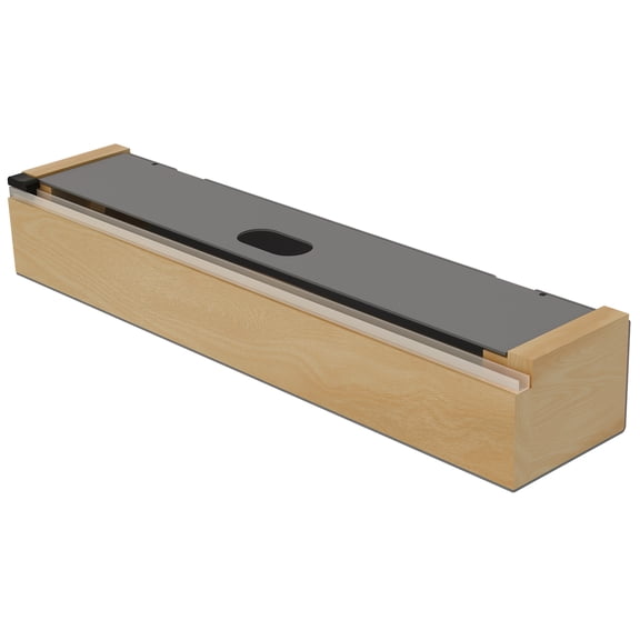 Rev-A-Shelf Foil Wrap Insert Organizer and Dispenser for Kitchen Drawer Storage, Gray