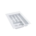 thumbnail image 1 of Rev-A-Shelf GCT-2W-52 Plastic Compartment Cutlery Tray Insert Organizer, White, 1 of 6