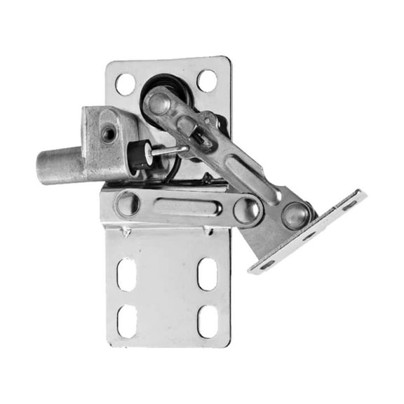 Rev-A-Shelf Soft Close Tip-Out Hinge with Installation Screws, Zinc, 2 Pack