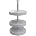 thumbnail image 1 of Rev-A-Shelf LD-2063-1836-11-1 Lazy Daisy Polymer Triple 3 Tier Shelf 18" Full Circle, 1 of 7
