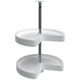 thumbnail image 1 of Rev-A-Shelf Ld-2472-18-1 Lazy Daisy Polymer Double 2 Tier 18" Ribbed Kidney Bottom Mount, 1 of 7