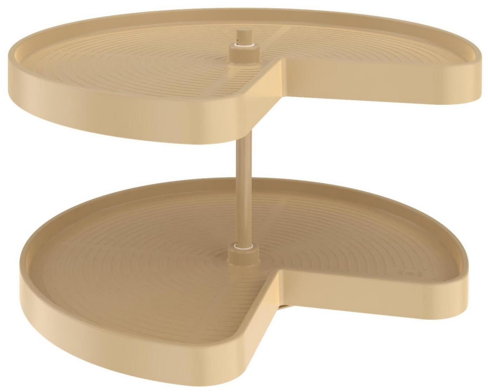 RevAShelf Ld247228Bm1 Lazy Daisy Plastic 2Shelf 28" Kidney Shaped