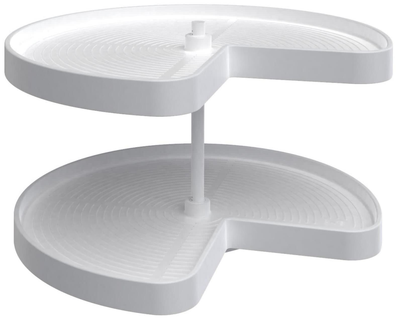 RevAShelf Ld247228Bm1 Lazy Daisy Plastic 2Shelf 28" Kidney Shaped