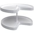 thumbnail image 1 of Rev-A-Shelf Polymer Kidney 2 Shelf Lazy Susan, 1 of 7