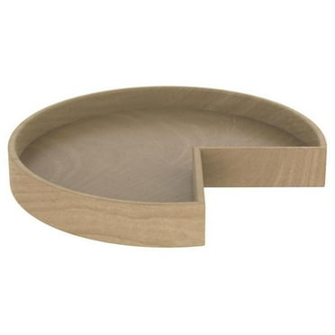 Rev-A-Shelf Ld-4Nw-401-18-1 Lazy Daisy 18" Natural Wood Kidney Lazy Susan Shelf For Corner
