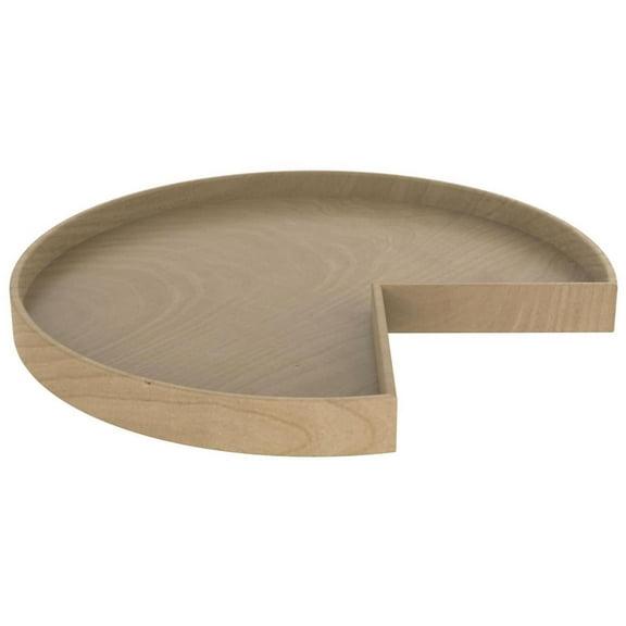 Rev-A-Shelf Ld-4Nw-401-28-1 Lazy Daisy 28" Natural Wood Kidney Lazy Susan Shelf For Corner