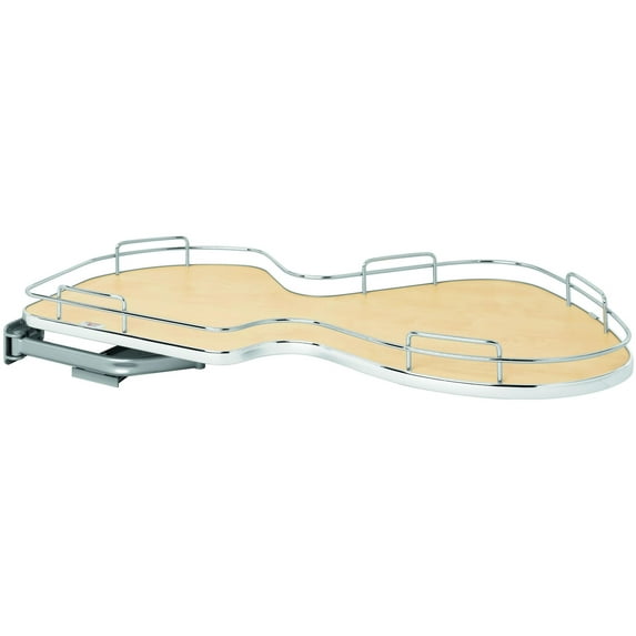 Rev-A-Shelf Left-Handed Single-Tier Organizer for a Blind Right