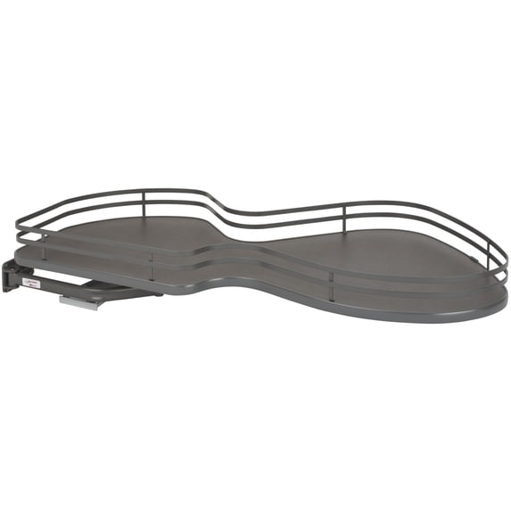 Rev-A-Shelf 5371-21-FOG-L Contemporary 39"W Swing Out Cloud Lazy Susan Style Blind Corner