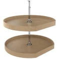 thumbnail image 1 of Rev-A-Shelf Natual Wood D Shape 2 Shelf Lazy Susan, 1 of 7