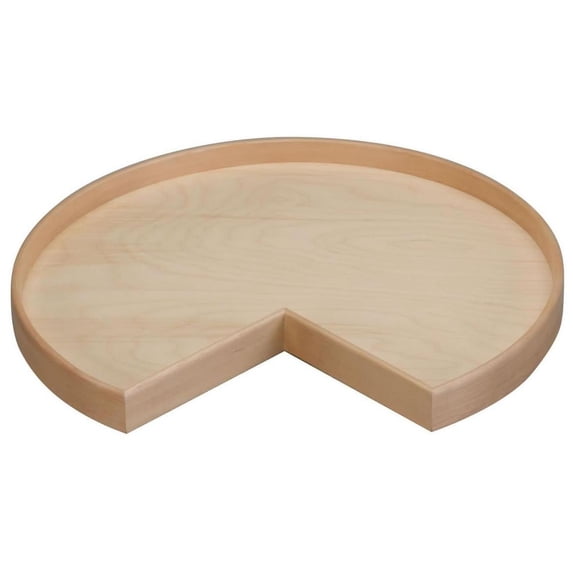 Rev-A-Shelf Natual Wood Kidney Lazy Susan