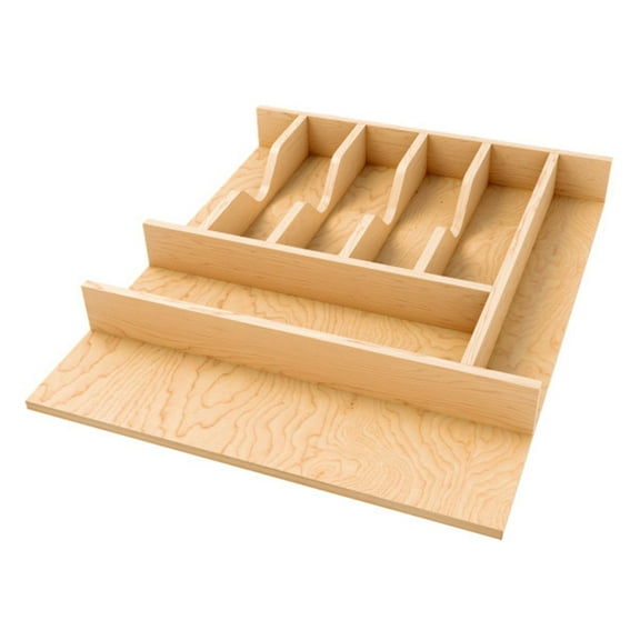 Rev-A-Shelf Natural Maple Right Size Utensil Drawer Insert, 16-1/4"x19-1/2"