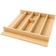 thumbnail image 1 of Rev-A-Shelf Natural Maple Right Size Utensil Drawer Insert, 19-1/4"x19-1/2", 1 of 10