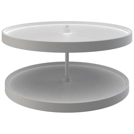 Rev-A-Shelf Ld-2062-32Bm-1 Lazy Daisy Polymer Double2 Tier 32" Full Circle Ridged Bottom