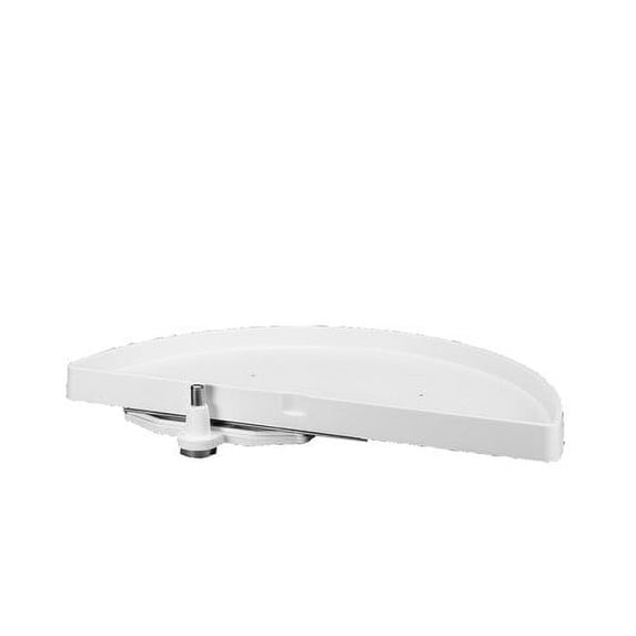 Rev-A-Shelf Polymer Half Moon Lazy Susan