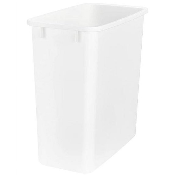 Rev-A-Shelf Polymer Replacement 20 Waste/Trash Container Pull Outs, Standard, White