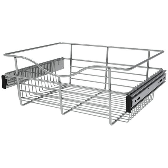 Rev-A-Shelf Cb-181407-1 Classic Closet 18"W X 14"D X 7"H Pull Out Sliding Wire Closet