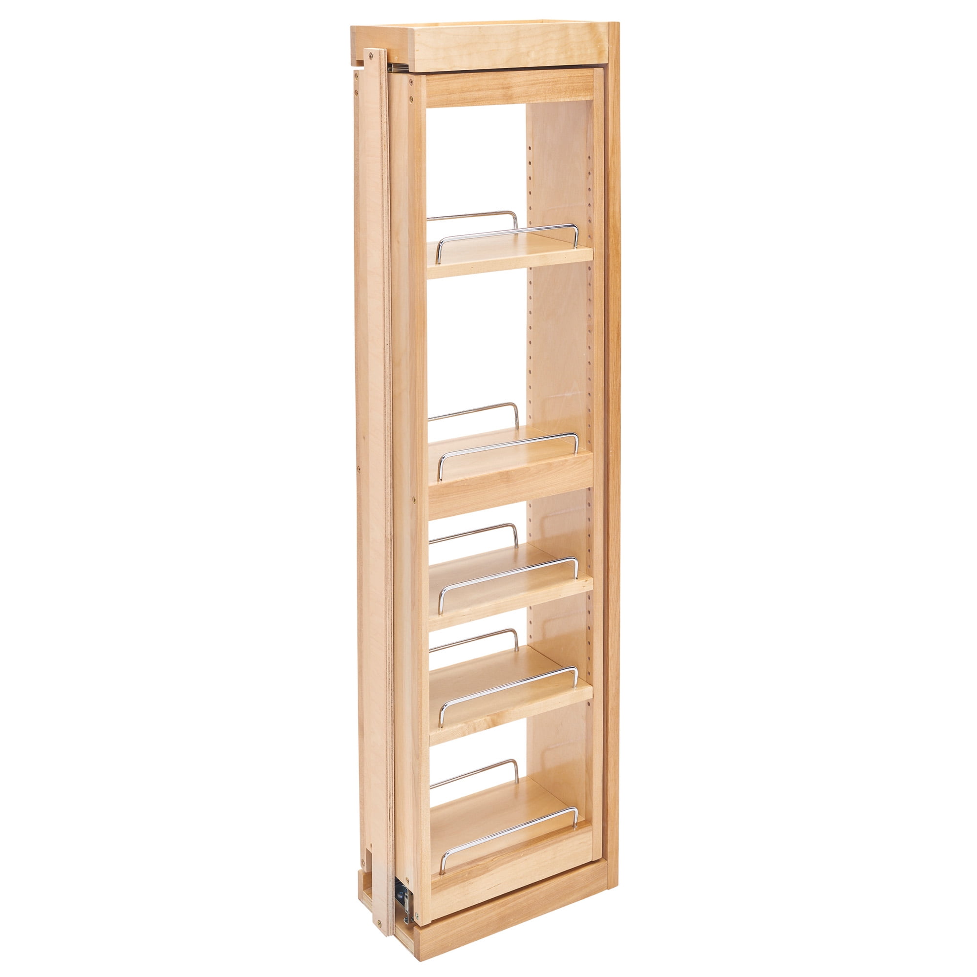 19 3-Tier Pull Out Base Cabinet Organizer (Wood), 448-BC19-8C (Rev A Shelf)