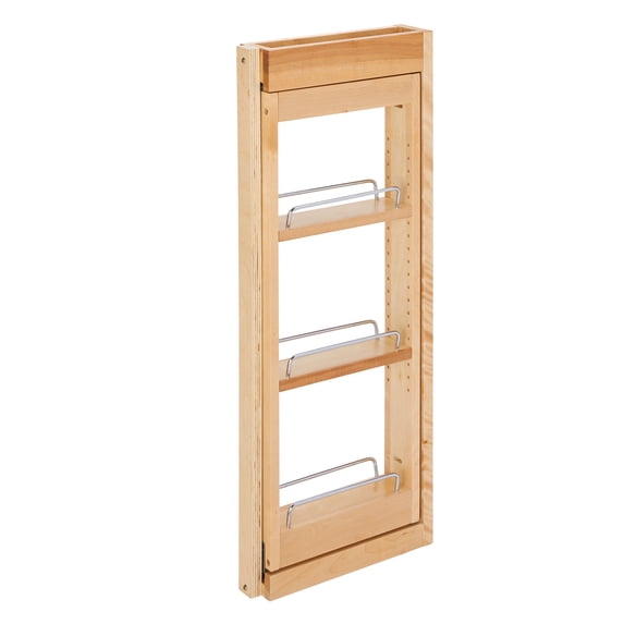 Rev-A-Shelf Pullout Wall Filler w/ Soft-Close, 30" Height, 432-WFBBSC30-3C