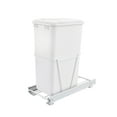 thumbnail image 1 of Rev-A-Shelf Pullout 50 qt. Sliding Trash Can for Kitchen, White, RV-12PB-50 S, 1 of 9
